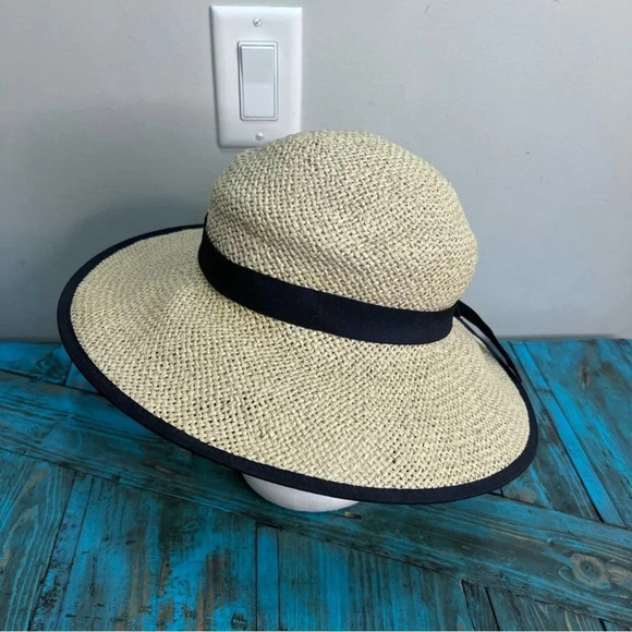 Anthropologie Pins & Needles Straw Hat - Picture 3 of 8
